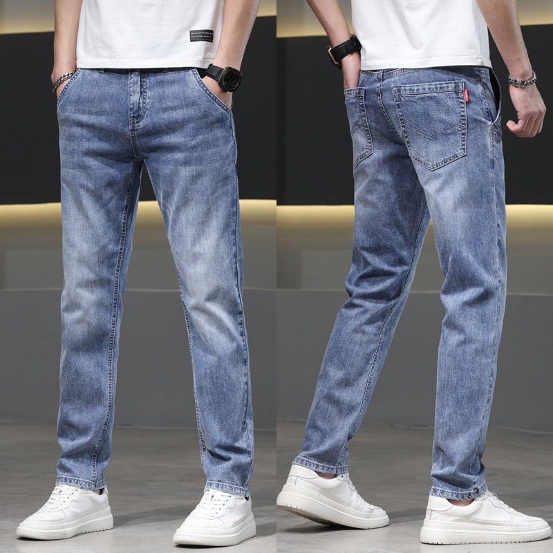 Men's Jeans Straight Fashion Slim Fit