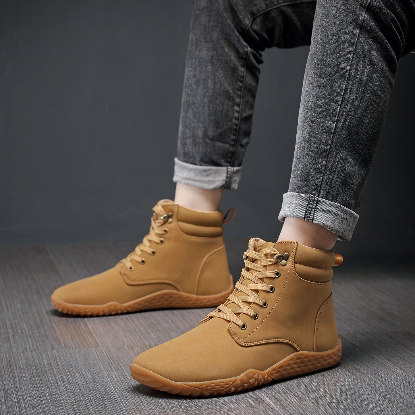 Autumn Fashion High-top Casual Sports Skate Shoes Trendy All-matching Men