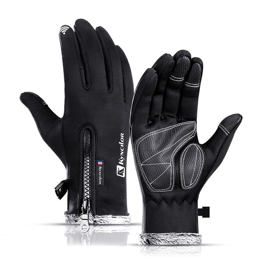 Guantes de Invierno Hombre: Cálidos, Impermeables, Táctiles y Antideslizantes